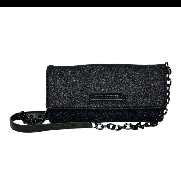 Juicy Couture black glitter wallet on a chain - Picture 5 of 6
